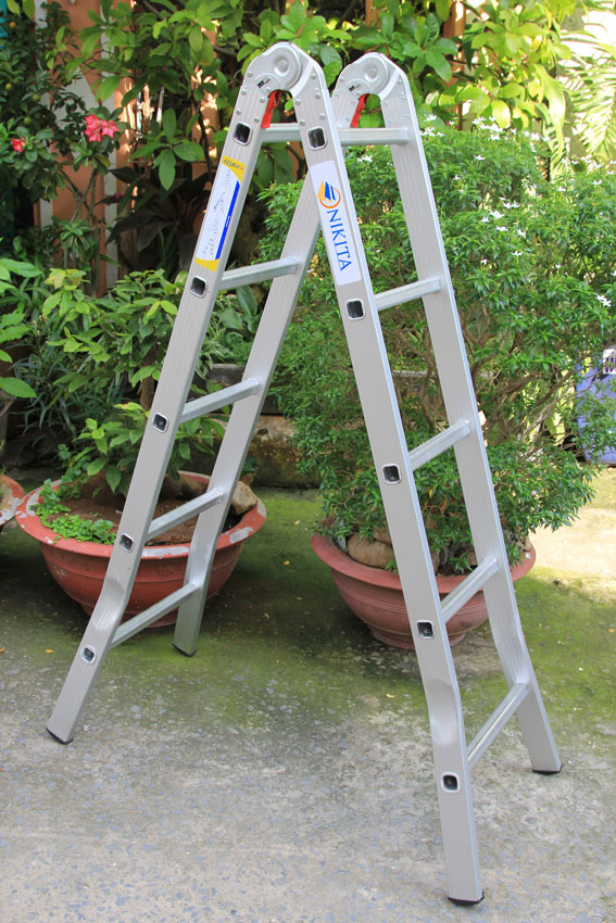 thang nhôm chữ a nikita a15