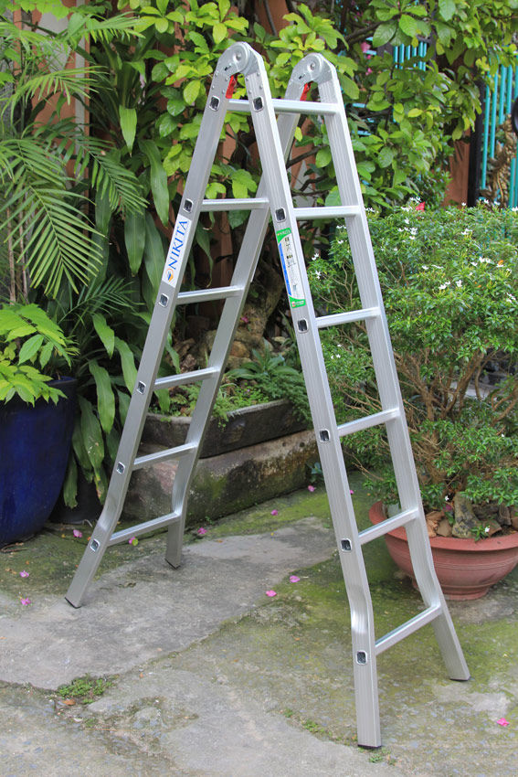 thang nhôm chữ a nikita a20