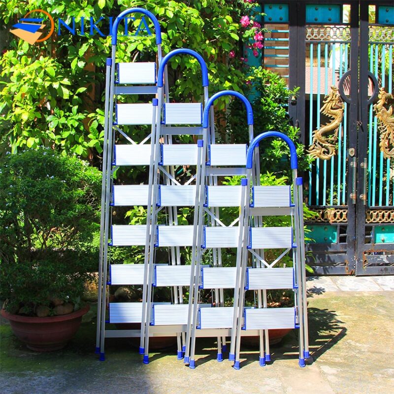 Thang nhôm ghế tay vịn kiểu Đức NIKITA