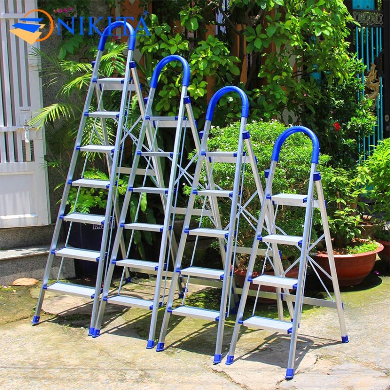 Thang nhôm ghế tay vịn kiểu Đức NIKITA