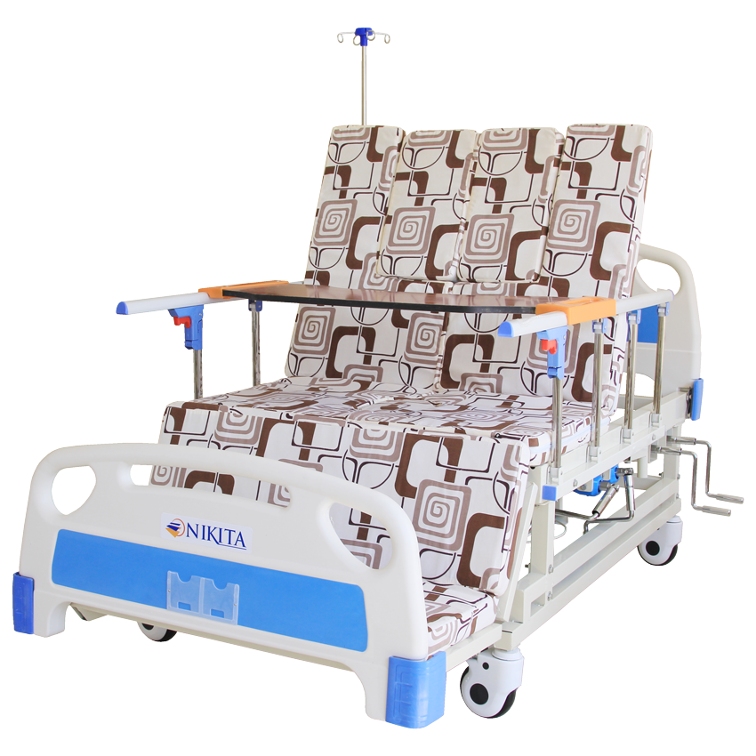Giường bệnh nhân có bô vệ sinh NIKITA DCN04