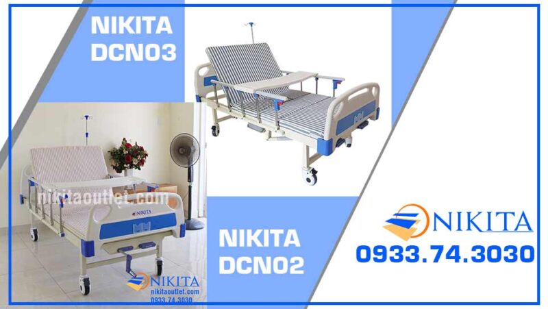 giường bệnh nhân 3 tay quay
