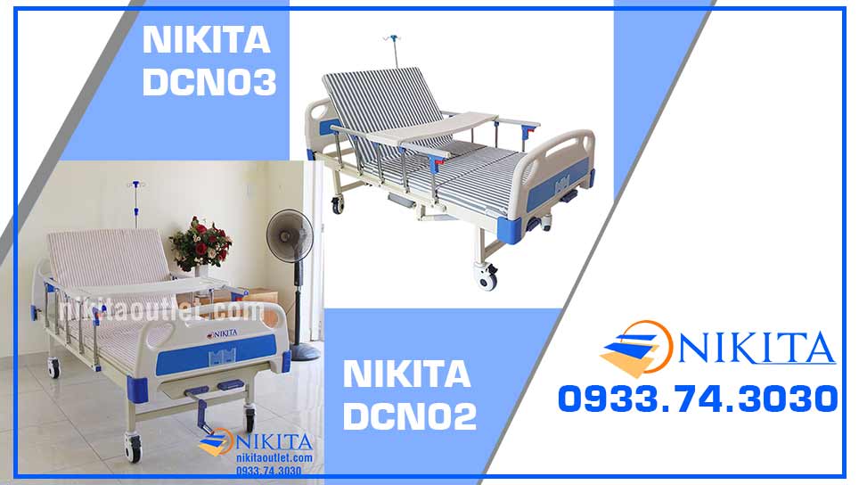 giường bệnh nhân 3 tay quay
