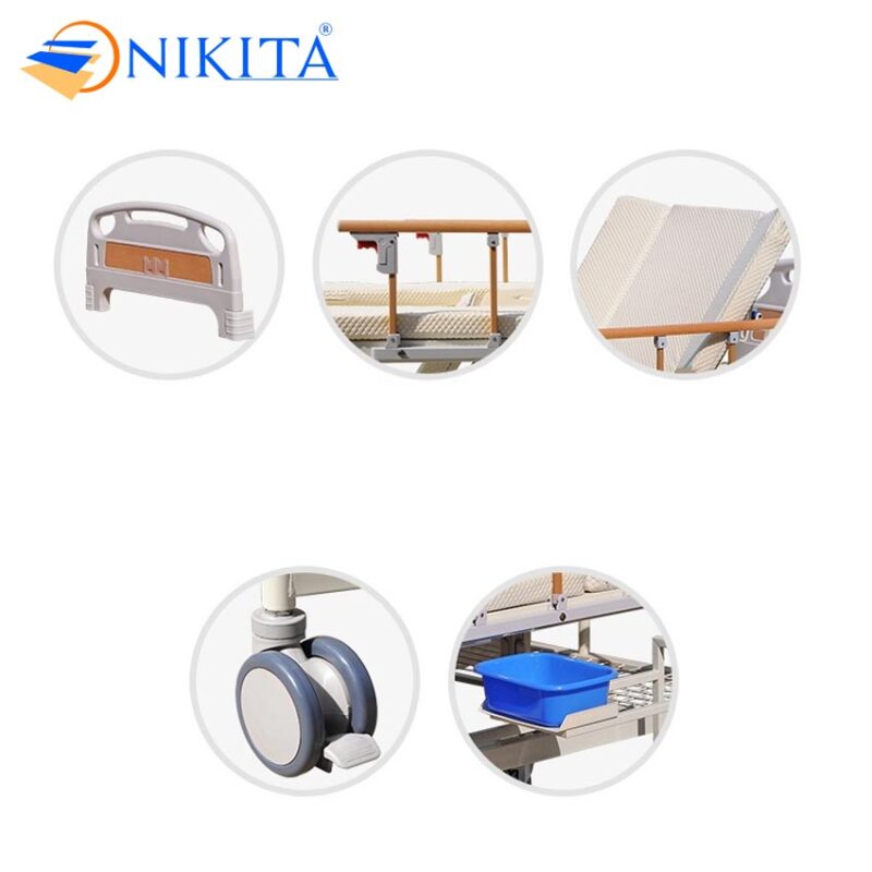 Giường bệnh tách thành xe lăn NIKITA DCN09