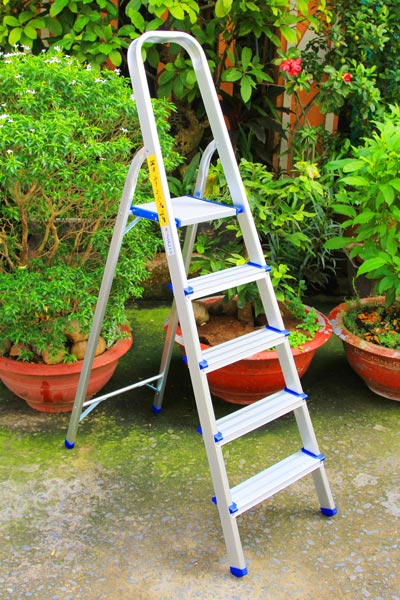 Thang ghế nhôm tay vịn NIKITA