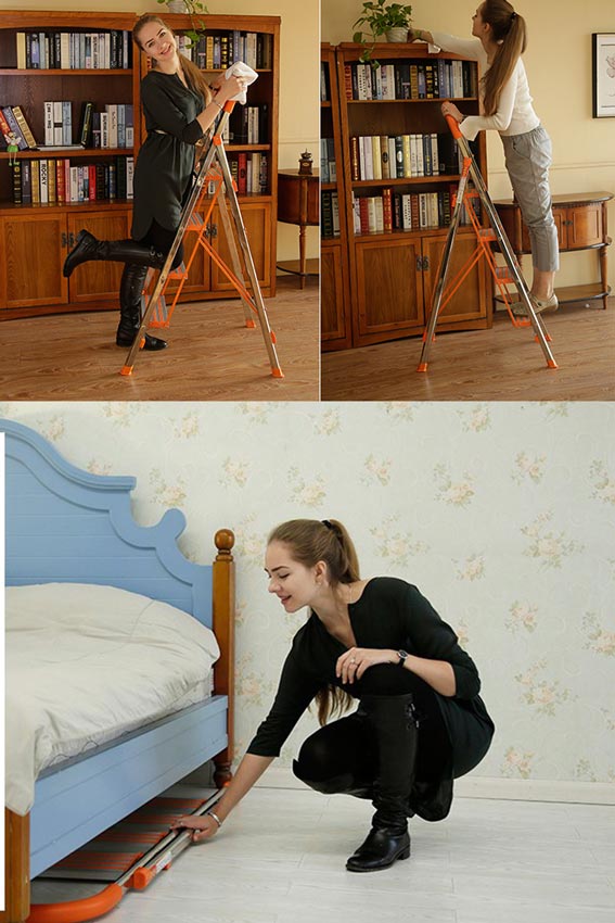 Thang ghế tay vịn bậc lớn NIKITA