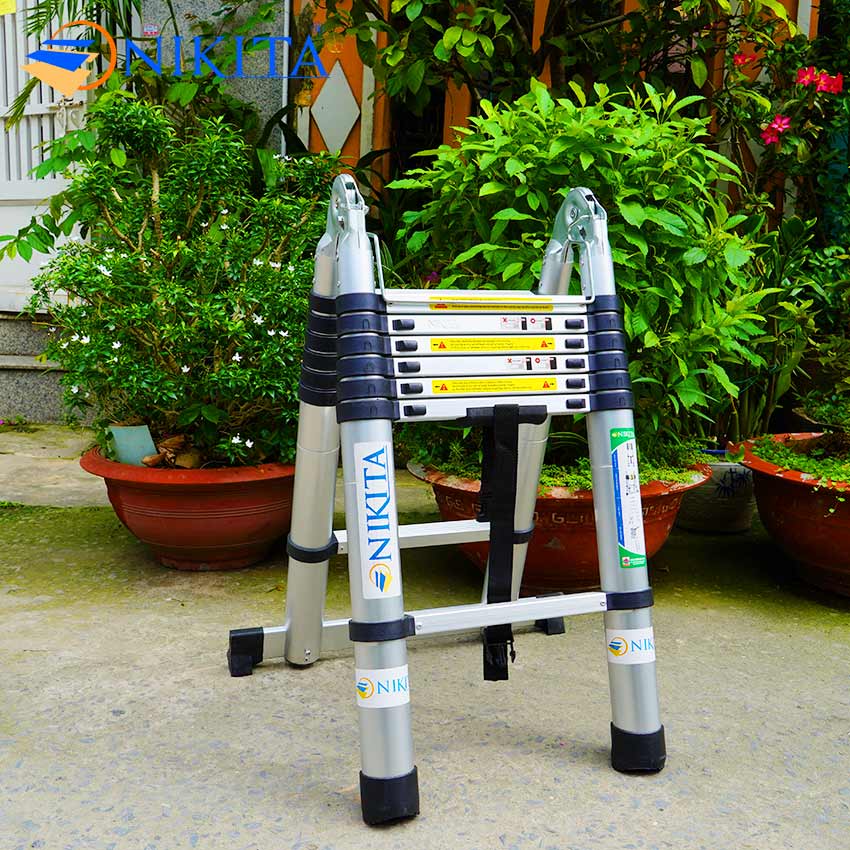 Thang nhôm rút đôi đa năng A-I NIKITA