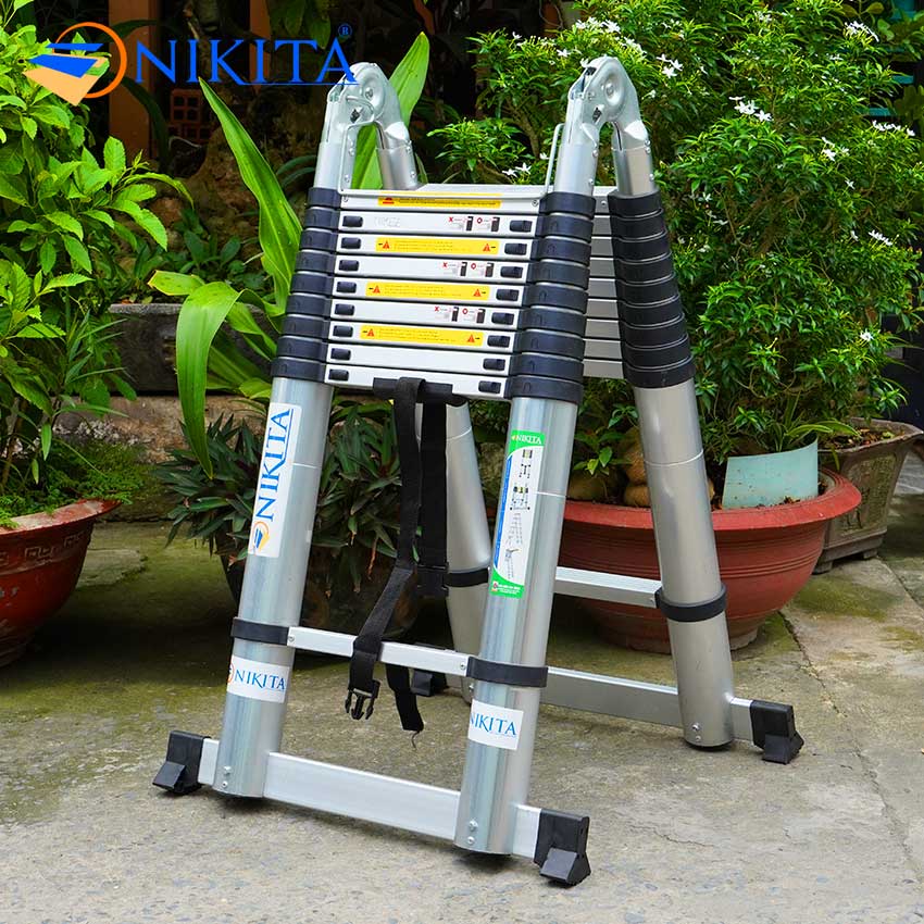 Thang nhôm rút đôi đa năng A-I NIKITA
