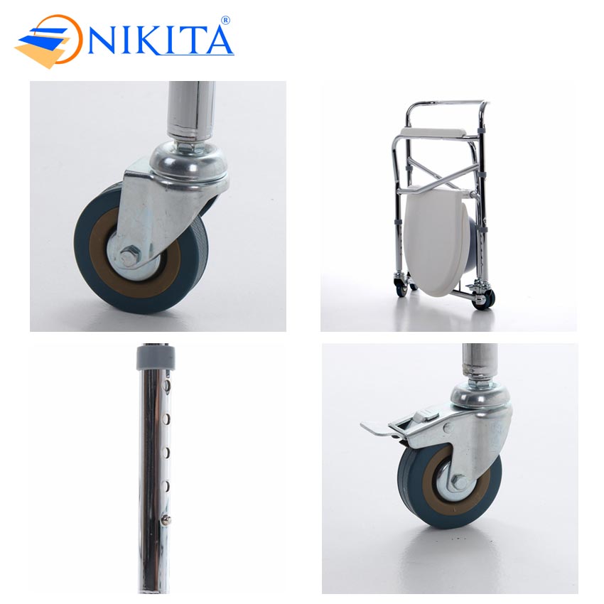 Bánh xe ghế ngồi có bô vệ sinh