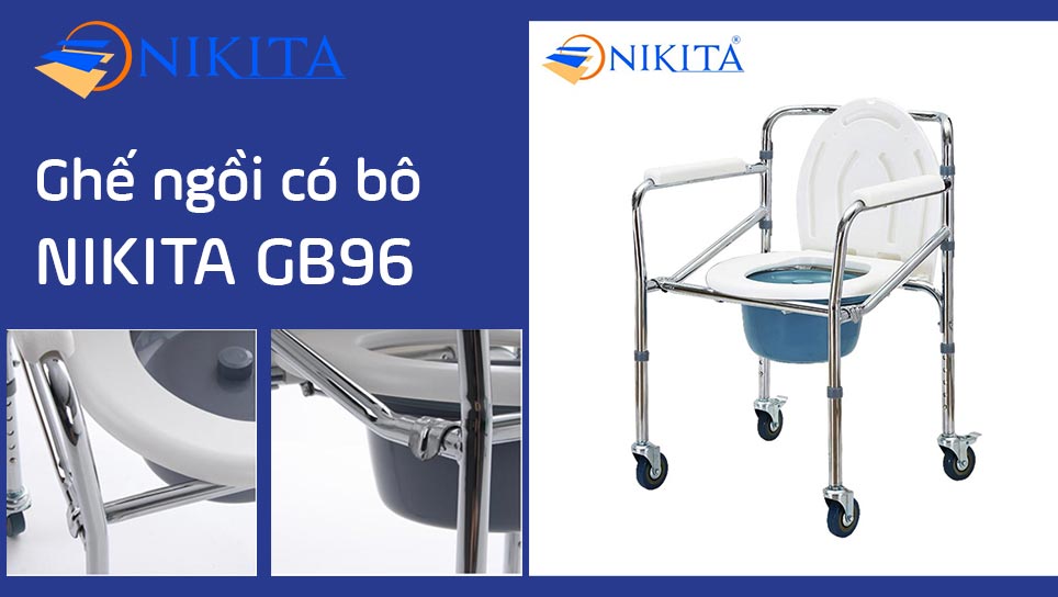 Ghế ngồi có bô NIKITA GB96