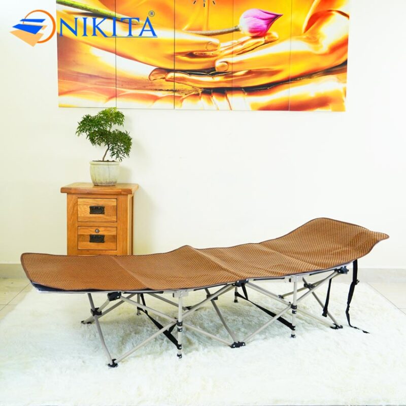 Giường gấp NIKITA gấp gọn vải bạt thái lan TT06