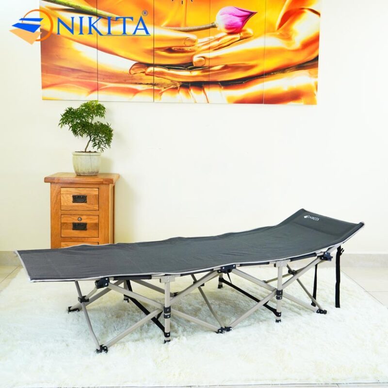 Giường xếp NIKITA gấp gọn vải bạt thái lan TT01