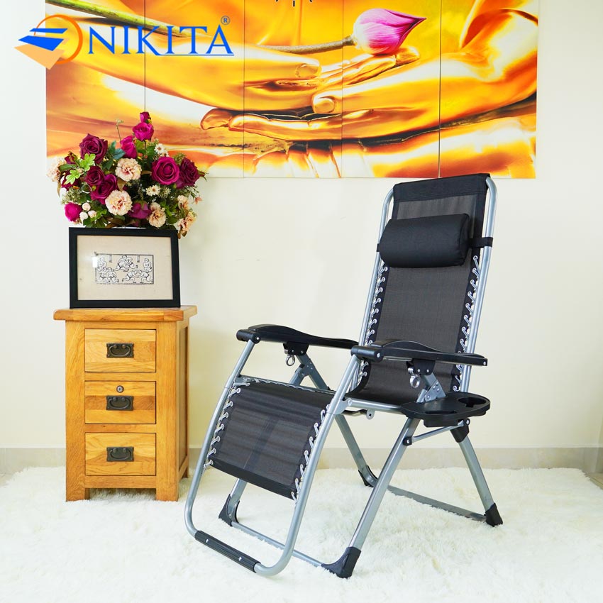 Ghế xếp cafe Nikita Ghế bố nằm NIKITA 2309