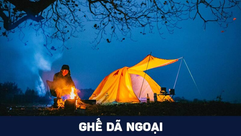 Ghế dã ngoại là một lựa chọn không thể bỏ qua cho những chuyến du lịch, cắm trại, câu cá...