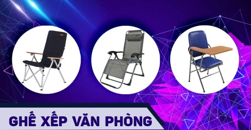 Giới thiệu 6 mẫu ghế xếp văn phòng chất lượng
