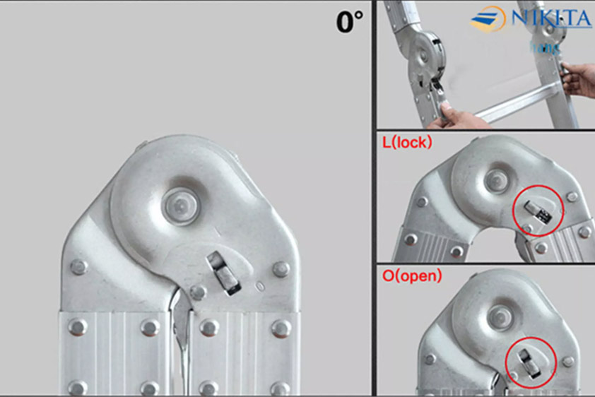 Khoá thang 3 cấp độ