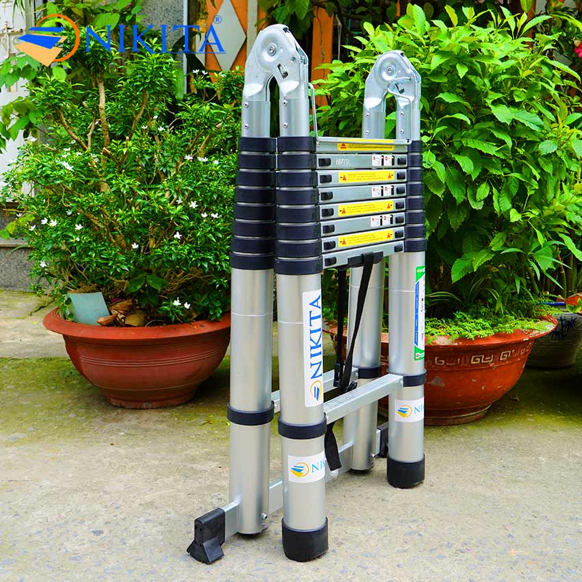 Thang được xếp lại vô cùng gọn nhẹ