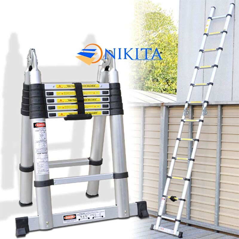 Thang chữ A Nikita có chiều cao linh hoạt