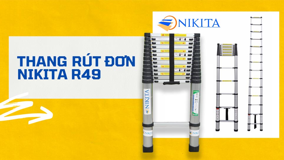 Thang rút đơn NIKITA R49 - Chính hãng giá tốt