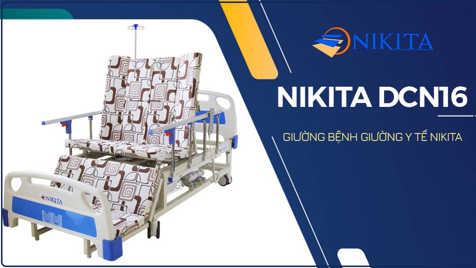 Giường bệnh giường y tế NIKITA DCN16 Nhật Bản
