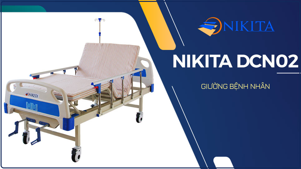 Giường bệnh nhân cao cấp Nikita DCN02 công nghệ Nhật Bản