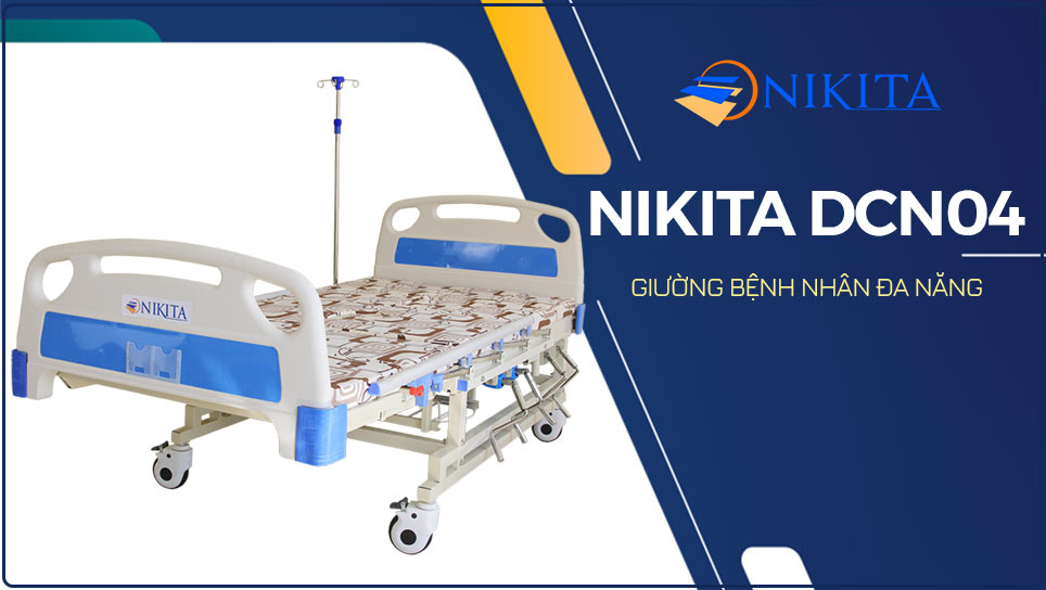 Giường bệnh nhân đa năng NIKITA DCN04 Nhật Bản
