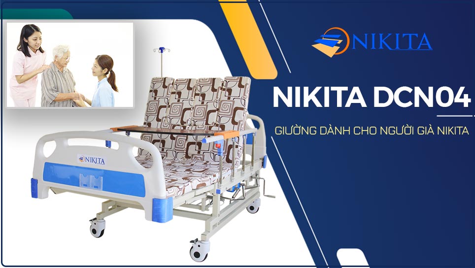 Giường dành cho người già Nikita DCN04 công nghệ Nhật Bản