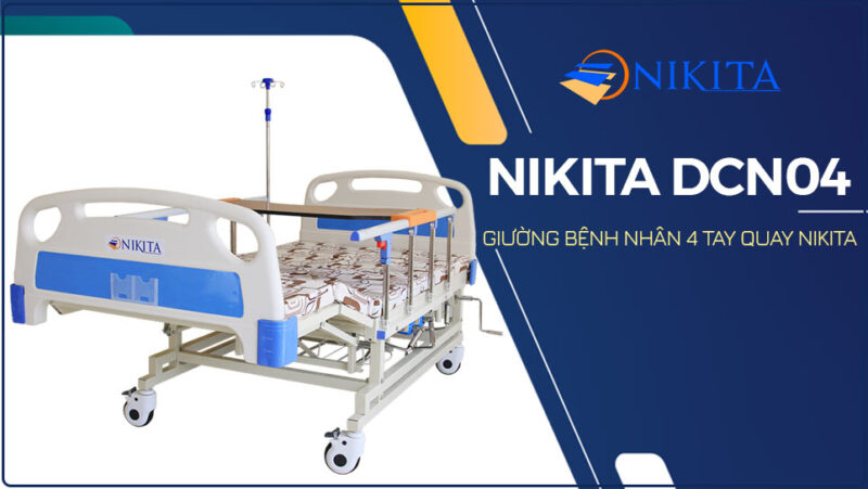 Giường bệnh nhân 4 tay quay Nikita DCN04 có chức năng gì