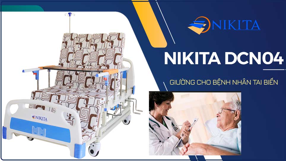 Tai biến mạch máu não - Giường cho bệnh nhân tai biến Nikita DCN04