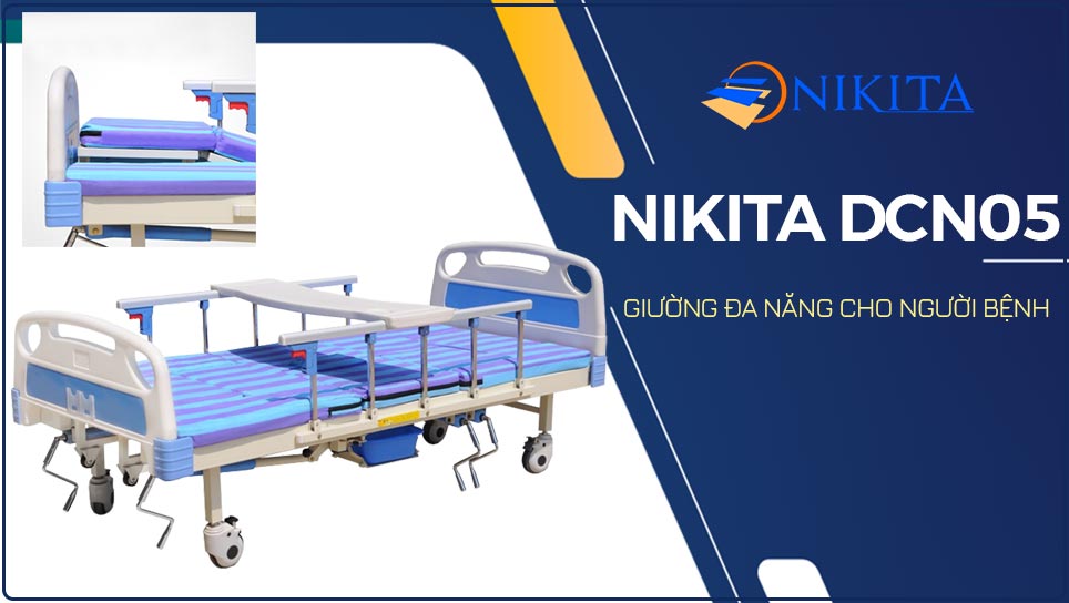 Giường đa năng cho người bệnh Nikita DCN05