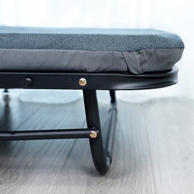 Giường gấp gọn 3 khúc NIKITA vải nhung