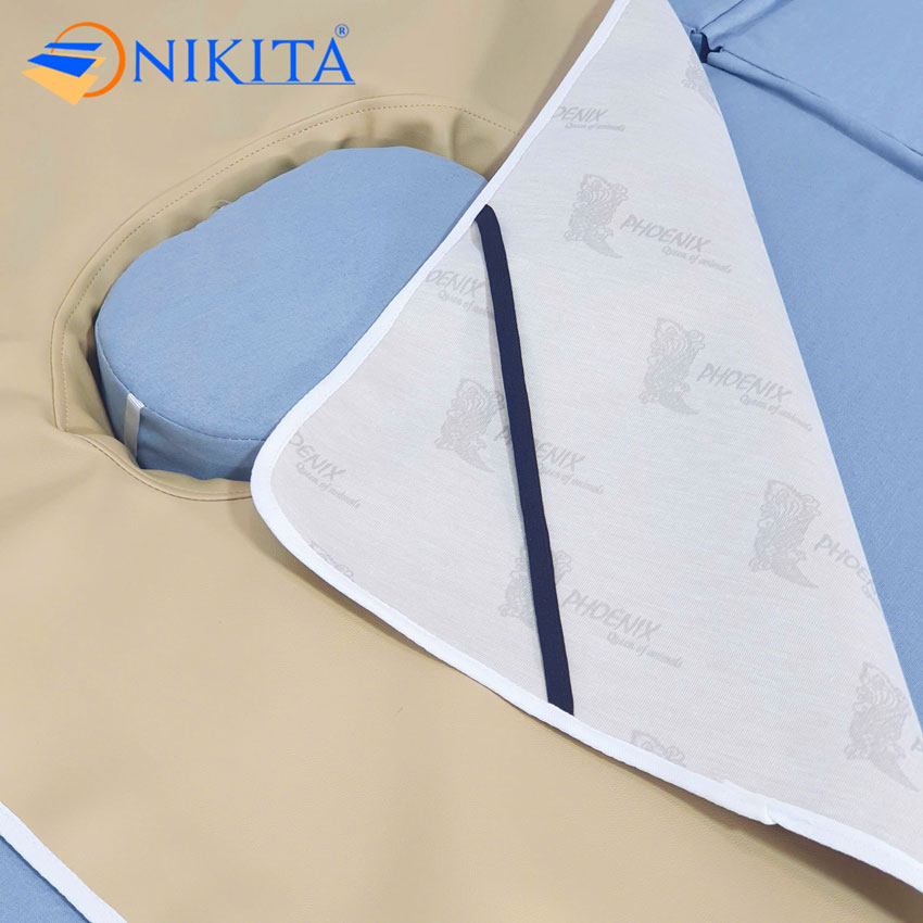 Lót bô vệ sinh, tấm lót chống thấm có lỗ bô vệ sinh cho giường bệnh NIKITA Lót bô vệ sinh cho giường bệnh y tế, tấm lót chống thấm NIKITA
